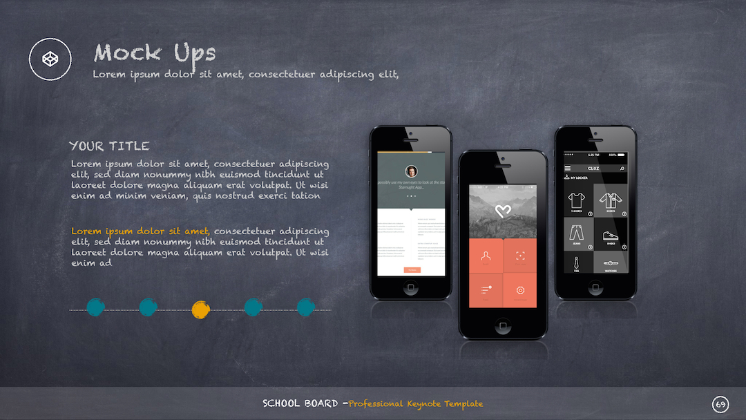 School Board 2 Keynote Template by Design47 GraphicRiver